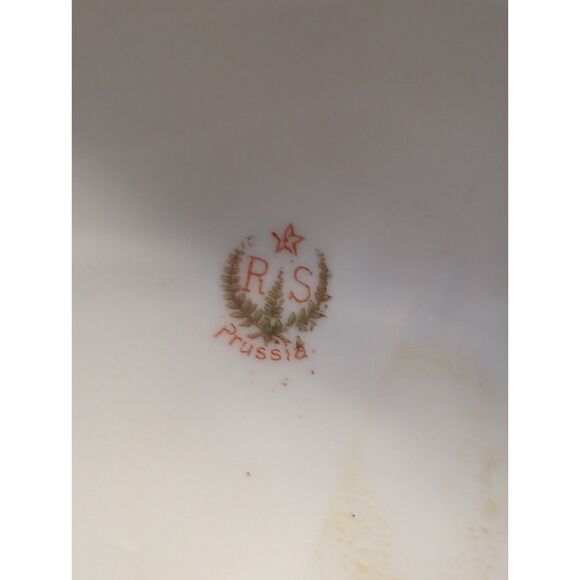 Antique RS Prussian China Tureen and Lid - Picture 5 of 5